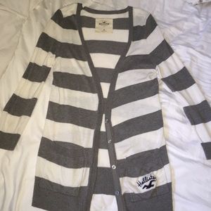 Hollister stripped sweater