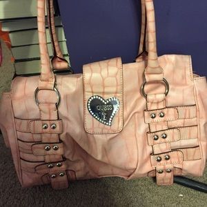 Guess Light pink handbag