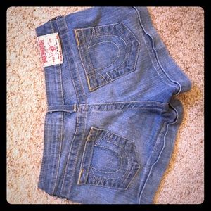 True religion shorts
