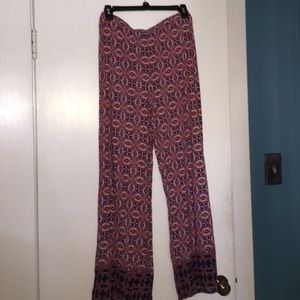 Printed pants