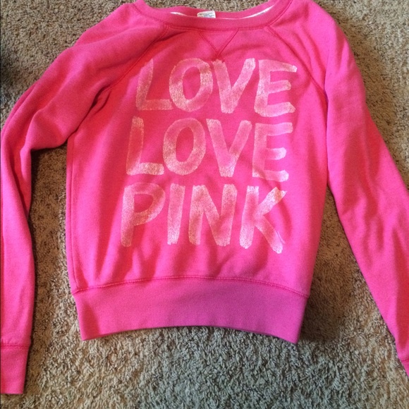 Pink vs crew neck