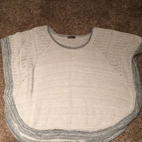 Cream sweater top