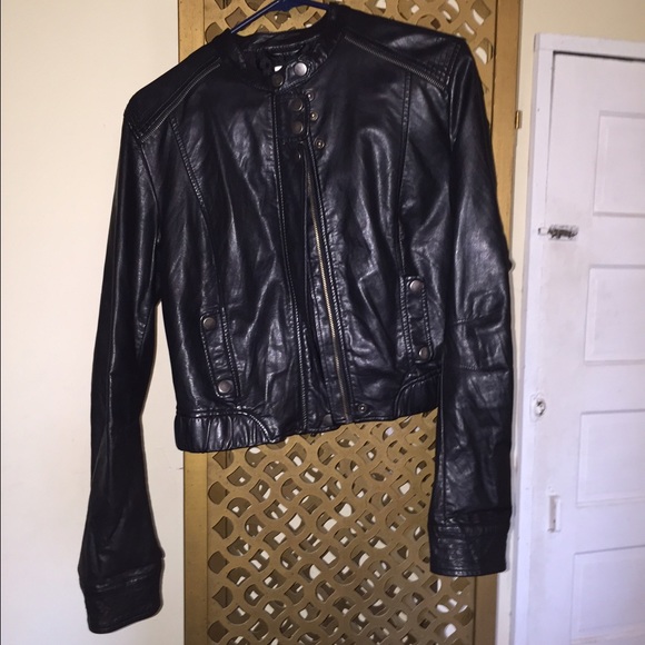 LC Lauren Conrad Jackets & Blazers - Black Motorcycle Jacket