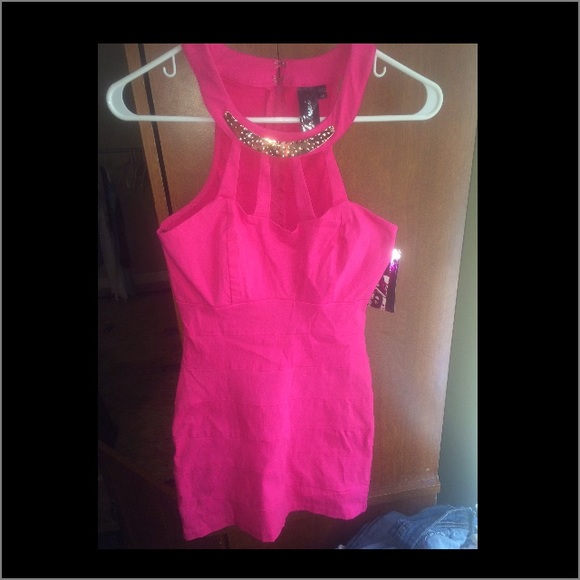 Pink dress!