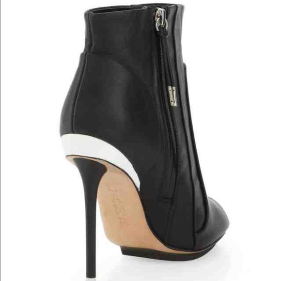 Sold!  L. A.M.B Peep Toe Booties. - Picture 2 of 4