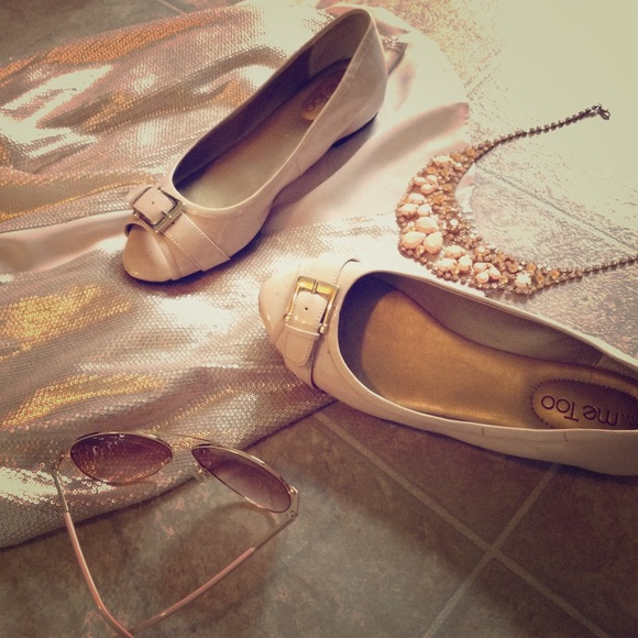 Nude Dress Flats