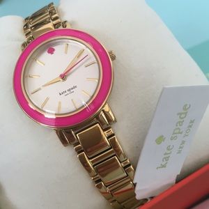 Kate Spade Pink Gold Watch