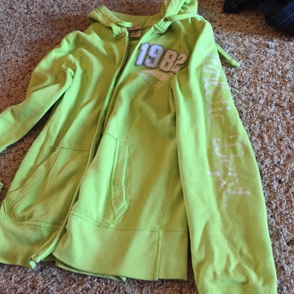Lime hoodie