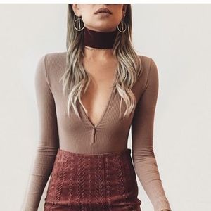 The Limited Henley Sweater