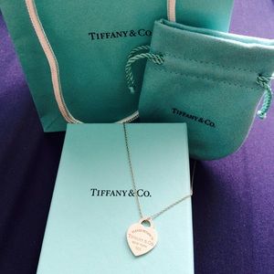 Return to Tiffany Heart Tag Pendant