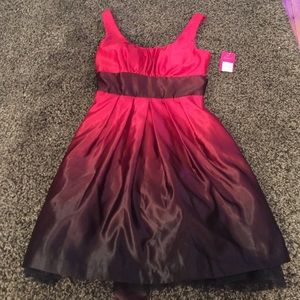Candie's red ombré holiday dress