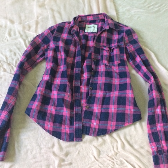 Abercrombie kids flannel