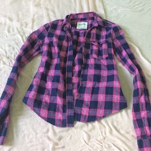 Abercrombie kids flannel