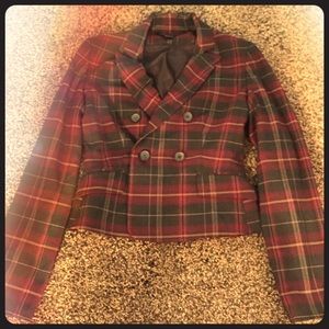 Express Design Studio Plaid blazer!