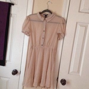 Light pink baby doll dress