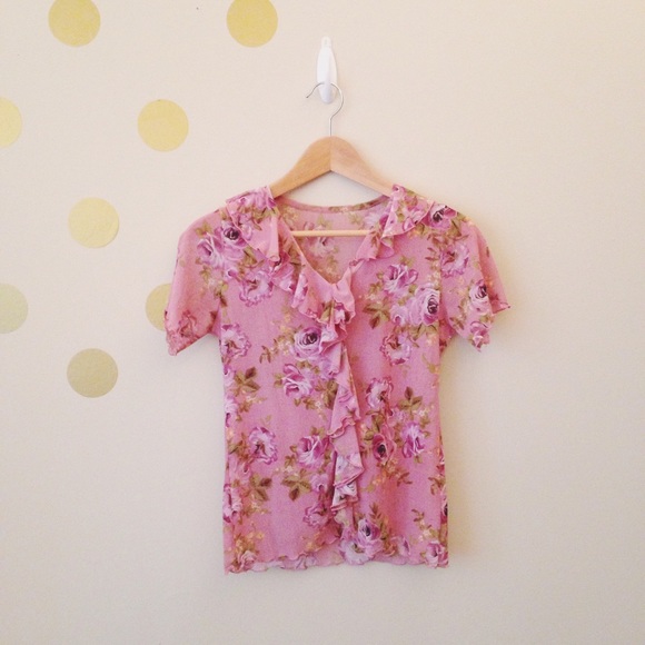 Beautiful Floral Pattern Shirt