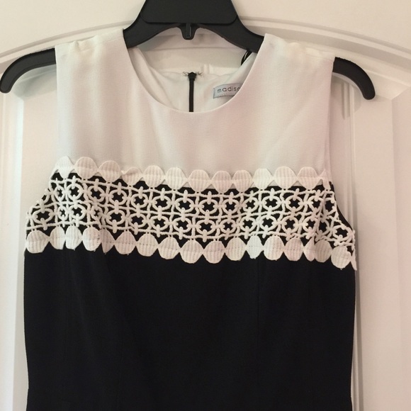 Black and white dress