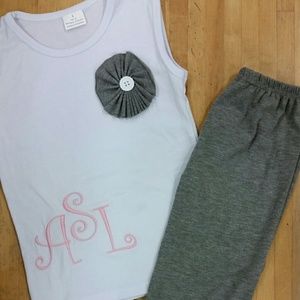 New children's boutique pant set