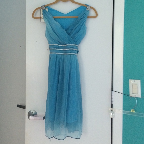 Light blue dress