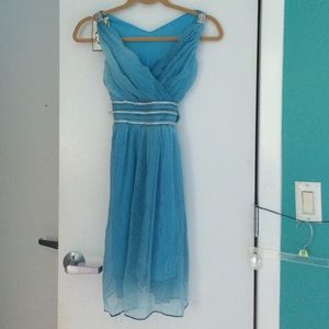 Light blue dress