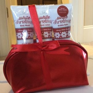 Christmas themed gift basket