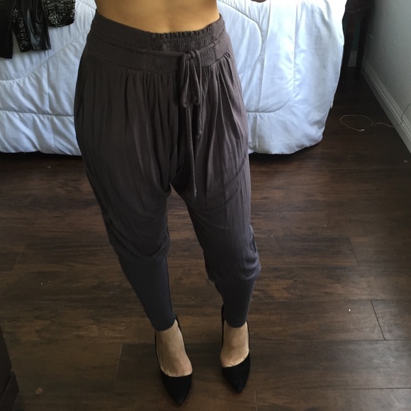Grey joggers