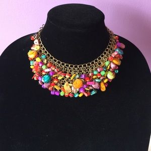 Multi color necklace