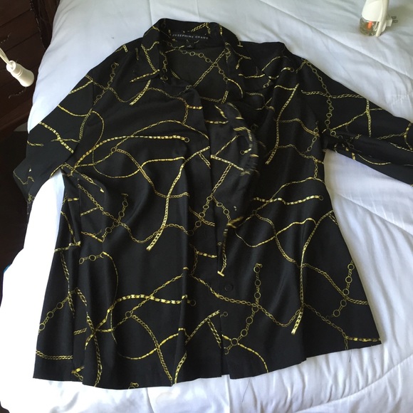 Retro chain button up
