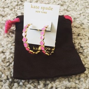 Pink Kate spade  earrings