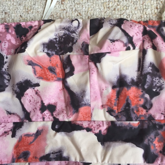 JCrew Watercolor Print Dress with Pockets - Picture 2 of 3