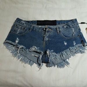 One Teaspoon Bonitas Jean Shorts Australian sz 10