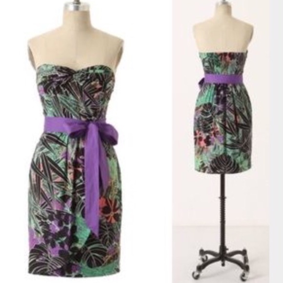 Anthropologie Dresses & Skirts - Anthropologie Tropical Sundress