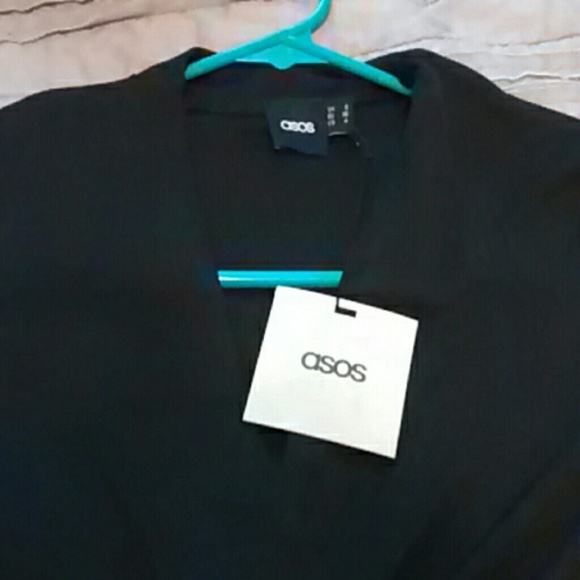 Asos faux wrap dress