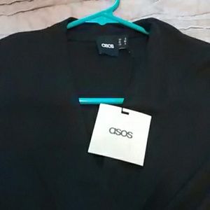 Asos faux wrap dress