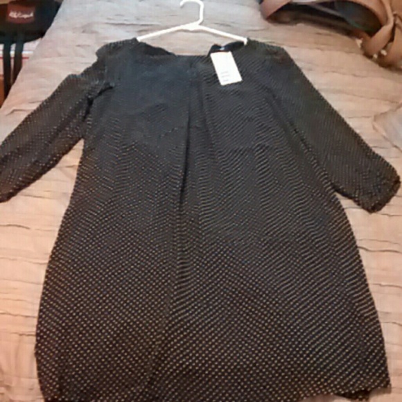 H&M polka dot shift dress