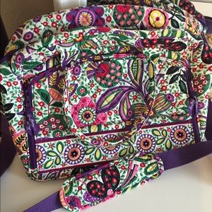 Vera Bradley laptop carrying bag