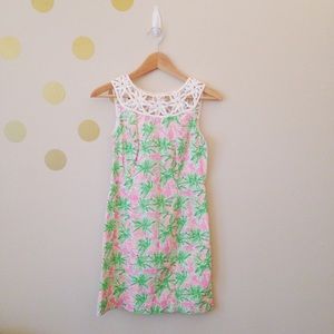 Pink and Green Lilly Shift