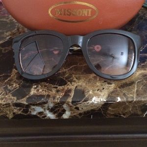 Missoni Printed Sunglasses with Case