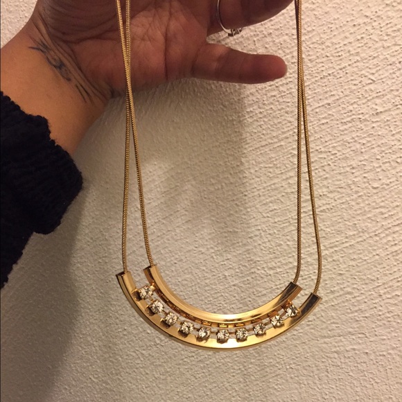 Gold Diamond Necklace
