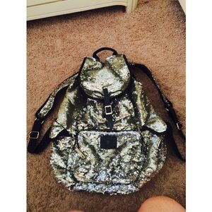 Sparkly backpack