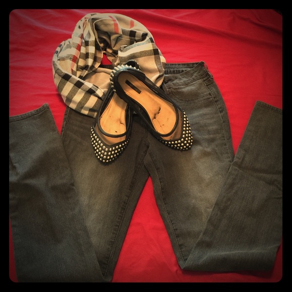 Bullhead charcoal jeans