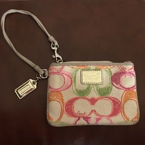 Coach wristlet