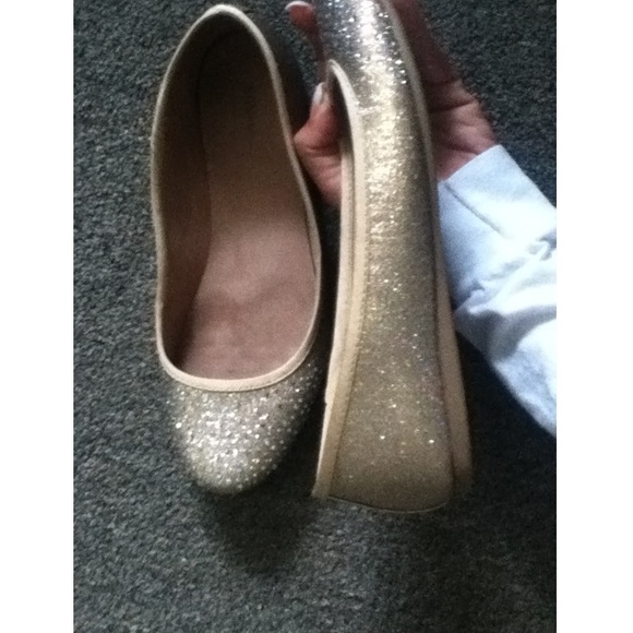Sparkly flats