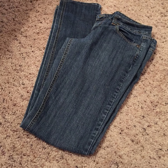 Straight denim