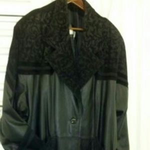 Full Lenght Leather Coat