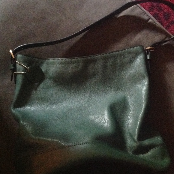 Forest green Kate Spade Saturday Hobo