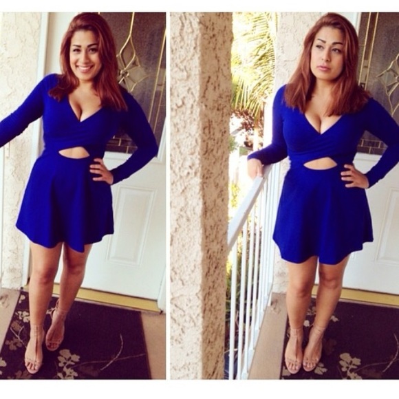 Cobalt Blue Dress