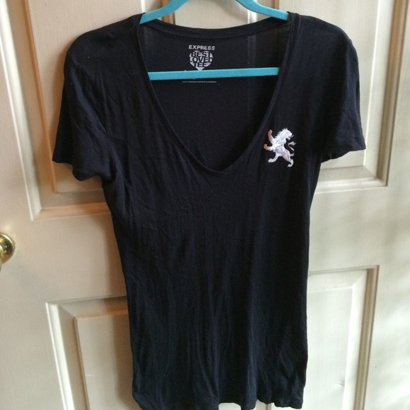 Express Tops - Black Express Tee