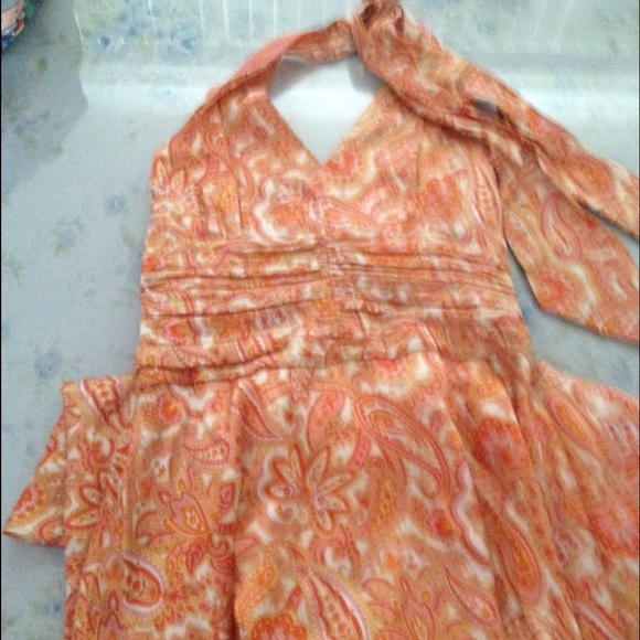Depeche Mode sz 10 100% silk dress Dillards NWT