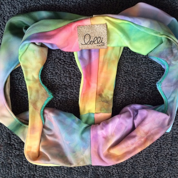 SOLD 💌 Lolli Swim Glass Heart Cutout Bottoms - Picture 4 of 4